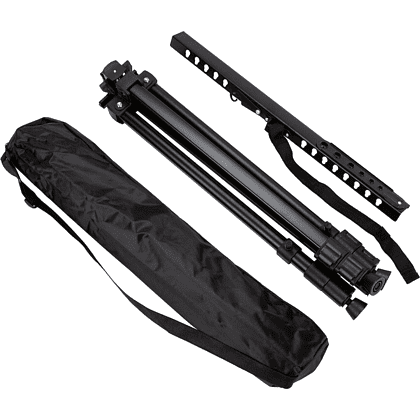 Мольберт тренога, алюминий, в чехле, с нижней штангой - 4