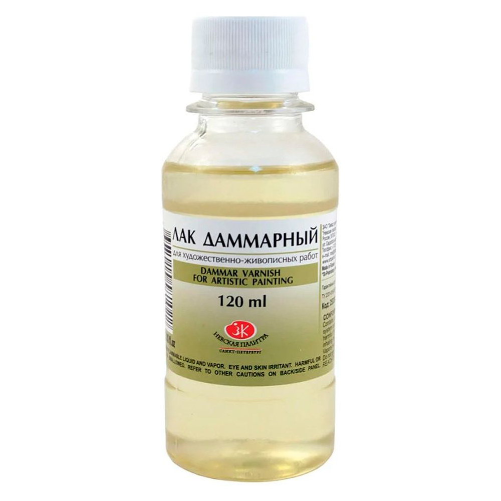 Лак даммарный "Невская Палитра", 120 мл