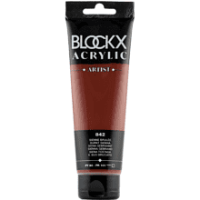 Краски акриловые "Blockx", 842 сиенна жженая, 120 мл
