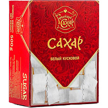 Сахар прессованный в форме кубиков "Городейский", 500 г