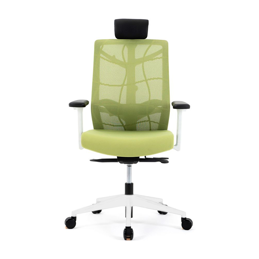 Кресло для руководителя "Nature II", пластик, ткань, зеленый - 2