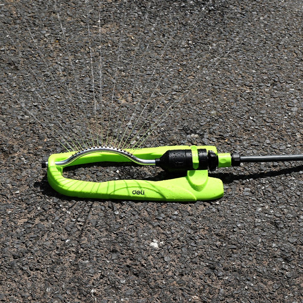 Разбрызгиватель Deli GS EDL581303, 3/4", осциллирующий веерный, пластик, зеленый - 4