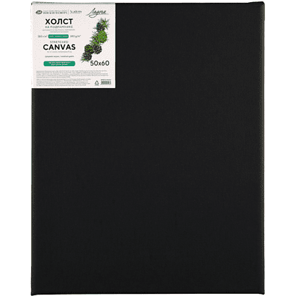 Холст на подрамнике "Ладога", 50х60 см, хлопок, среднее зерно