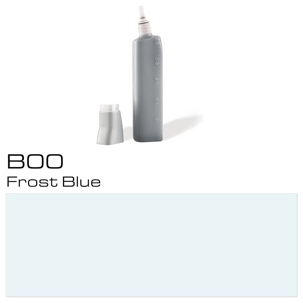 Чернила для заправки маркеров "Copic", B-00 морозный голубой