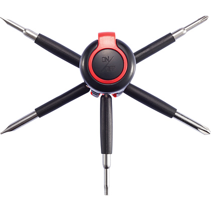 Набор отверток "P221.161", 5 насадок, черный, красный - 4