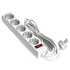 Сетевой фильтр ExeGate SP-5-3W, EX221187RUS, 5 розеток, 3 м, белый