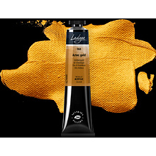 Краски акриловые "Ладога", 968 металлик золото ацтеков, 46 мл., туба