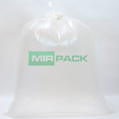 Мешки для мусора ПВД Mirpack Professional, 35 мкм, 240 л, 10 шт/рулон - 2
