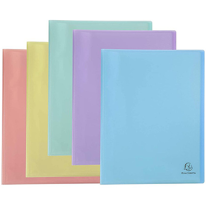 Папка с файлами "Chromaline Pastel", 30 карманов, ассорти