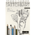 Скетчбук "Sketch&Art", 18.5х25 см, 200 г/м2, 50 листов, на спирали, для цветных карандашей