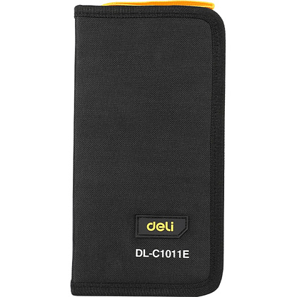 Набор ручного инструмента Deli YS EDL-C1011E, 11 предметов, сумка, черный, желтый - 3