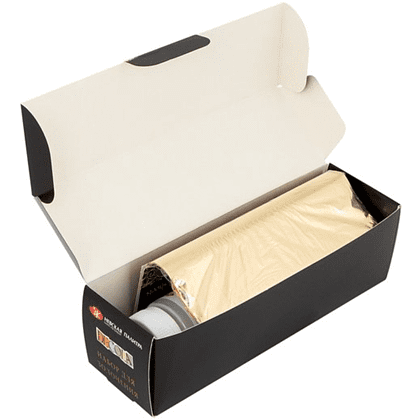 Набор для золочения "Decola №2" (поталь, кисть, клей для потали, лак для потали) - 2