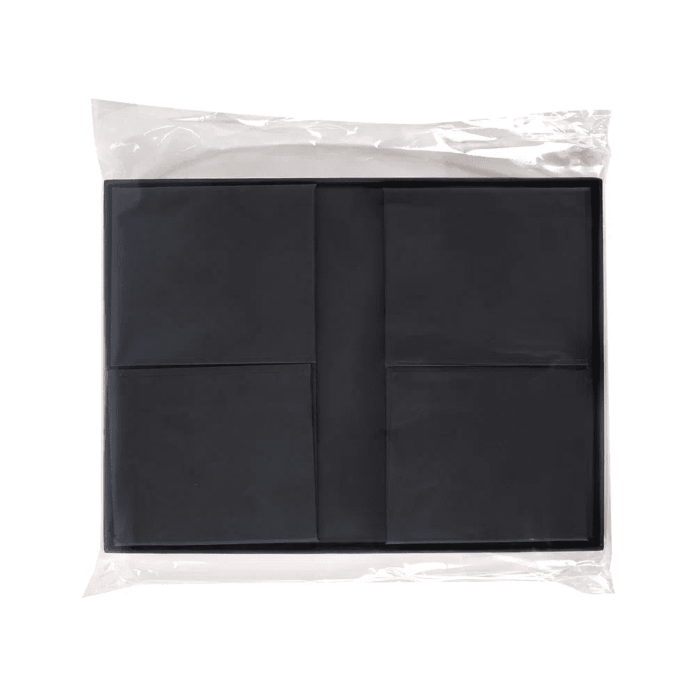 Коробка картонная, 220х160х95 мм, черный - 10