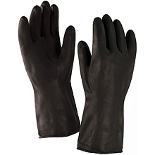 Перчатки кислотощелочестойкие, тип 1, К80 Щ40, р-р 1, черный