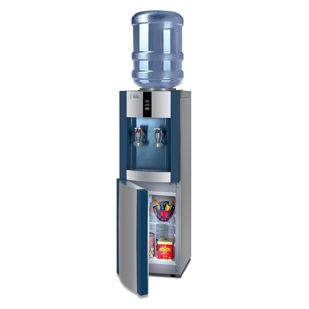 Кулер для воды со шкафчиком Ecotronic "V21-LE", морская волна