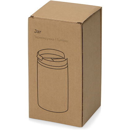Кружка термическая "Jar", металл, пластик, 250 мл, фиолетовый, черный - 4