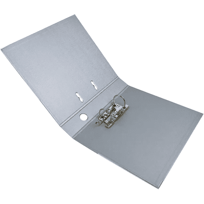 Папка-регистратор "Yesli:", А4, 50 мм, ПВХ, серый - 4