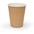 Стакан картонный, 300 мл, 1 слой, 50 шт/упак, крафт