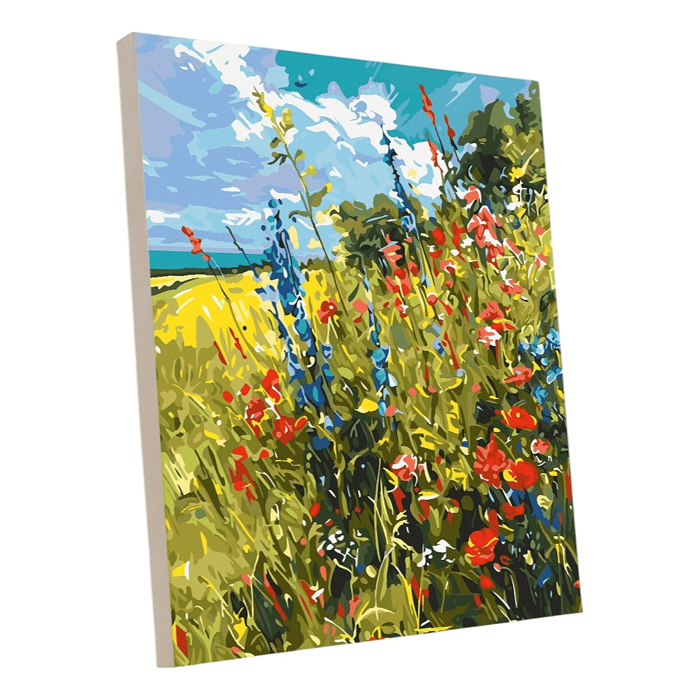 Картина по номерам "Цветочное поле"