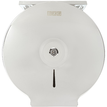Диспенсер для туалетной бумаги в больших и средних рулонах BXG-PD-5005AС, металл, серебристый, глянцевый - 3