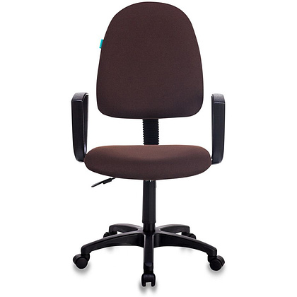 Кресло для персонала "Бюрократ CH-1300N Престиж+", ткань, пластик, коричневый - 2