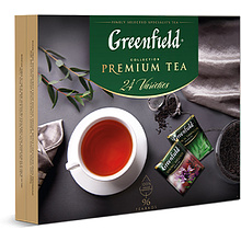 Чай "Greenfield" Premium Tea Collecton, 96 пакетиков х 1,75 гр, ассорти