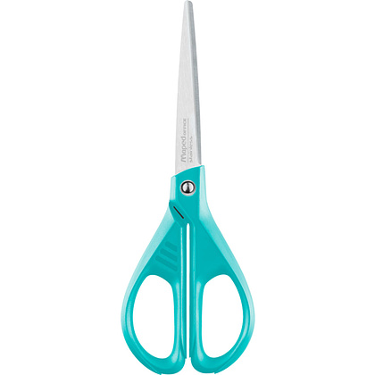 Ножницы Maped "Essentials Green", 17 см, голубой - 2