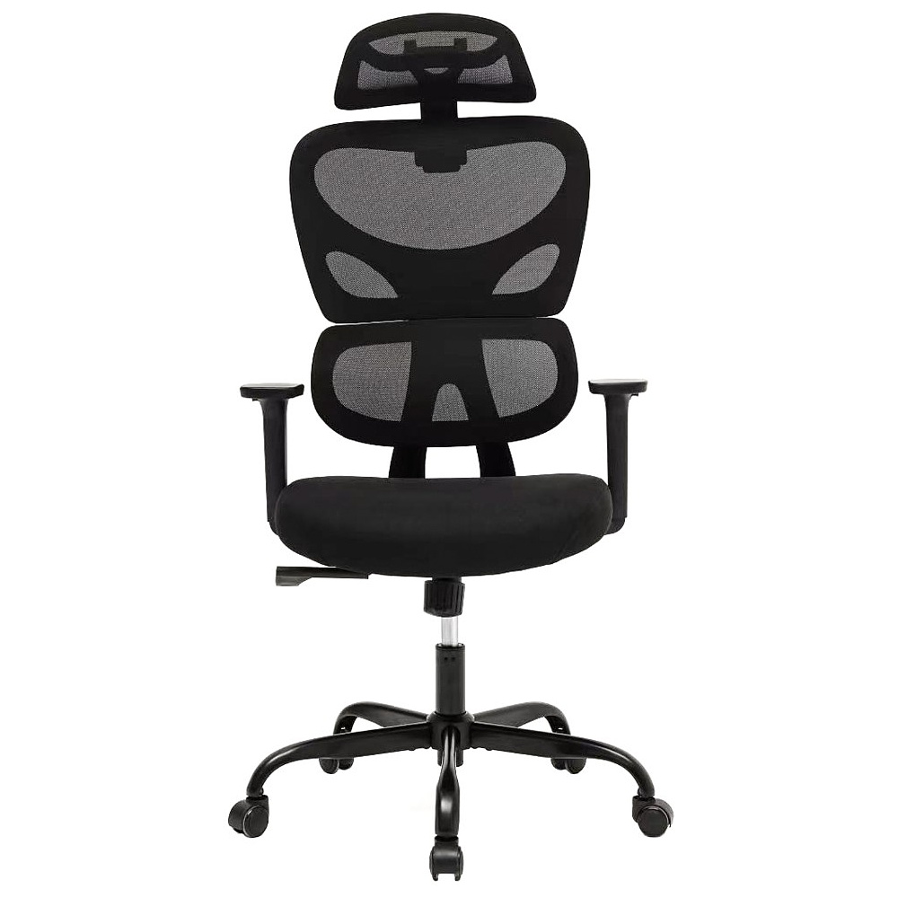 Кресло для руководителя EVERPROF "Skill", сетка, металл, черный - 5