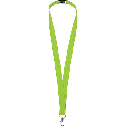 Тесьма с карабином для бейджа "839122", зеленое яблоко