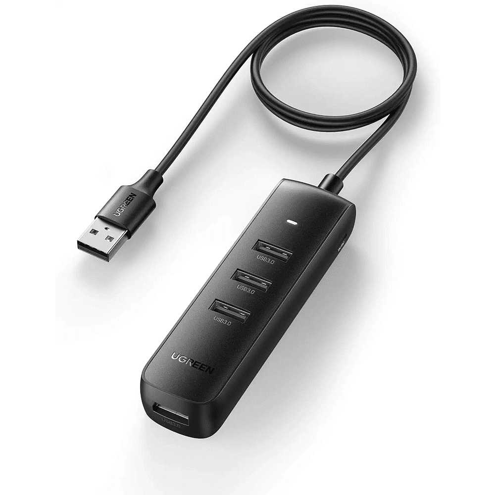 USB-хаб UGREEN CM416-80657 USB-A 3.0 to 4 USB-A 3.0, 1 m