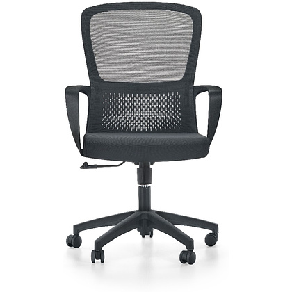 Кресло компьютерное SitZone U-069B, сетка, ткань, черный, 2 шт/упак - 3
