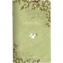 Планнер датированный "Soul", 108х175 мм, 32 листа, зеленый, 2026