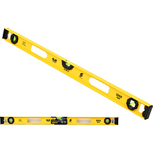 Уровень строительный Deli YS EDL291000G, 1000 мм, рельсовый