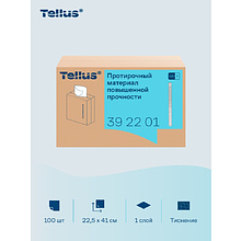 Протирочный материал нетканый Tellus, повышенной прочности, 1 слой, 100 листов, WM5