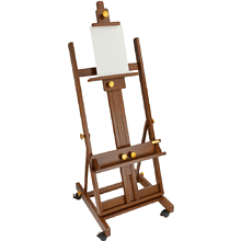 Мольберт-станок "Старый мастер", красный бук, 230 см, холст до 194 см