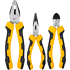 Набор плоскогубцев Deli "EDL2008-3", 3 шт, желтый, черный