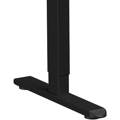 Стол с электроприводом WellDesk Basic 1200x675х18 черный/ясень шимо светлый (9191456+9197779) - 7