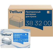Протирочный материал нетканый Tellus, для кухни, 1 слой, 75 листов, WM4