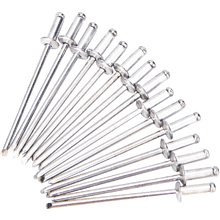 Заклепочник одноручный Deli YS EDL236910T, 270 см, 2.4-4.8 мм, заклепки в комплекте