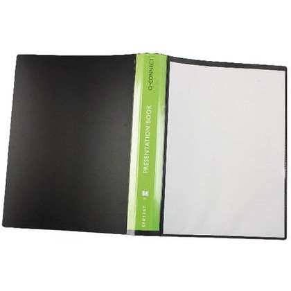 Папка с файлами "Q-Connect", 40 карманов, черный - 2