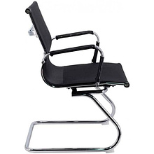 Стул для посетителей EVERPROF "Opera CF", сетка, металл, черный