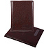 Папка  На подпись А4 (кожзам/картон) коричневая с карманом