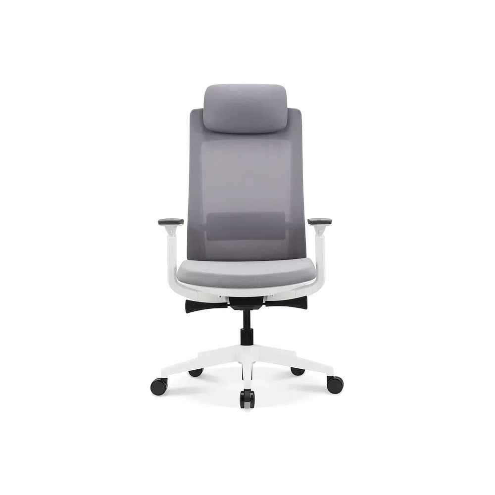 Кресло компьютерное SitZone E-VL002A-BS, сетка, ткань, пластик, серый - 6