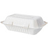 Ланч-бокс 230x158x79 мм, 1 секция, сахарный тростник, 100шт/упак