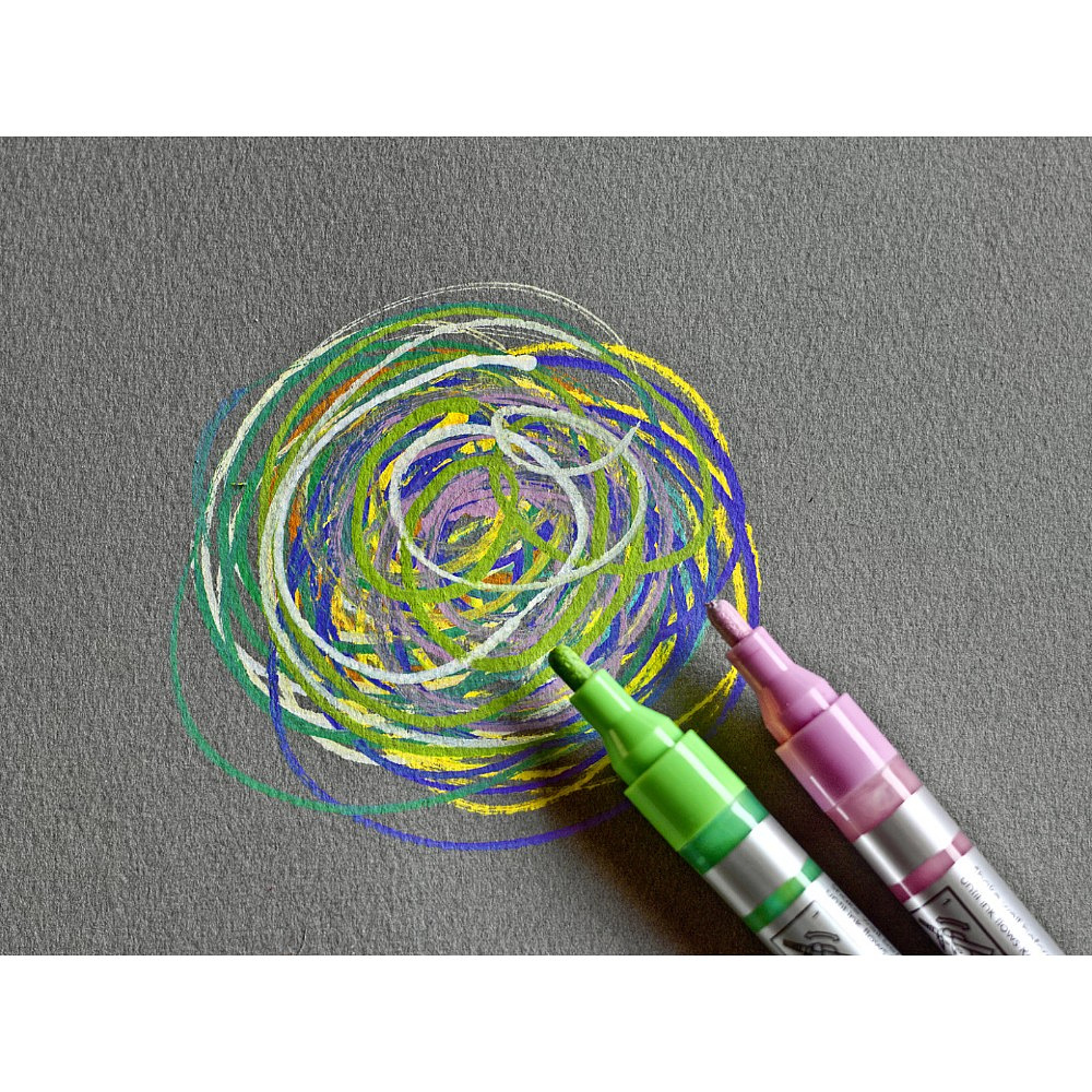 Бумага для смешанных техник "Fabriano. Cromia", 50х65 см, 220 г, серый - 6