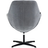 Кресло мягкое EVERPROF Rocky, ткань, серый, металл - 4