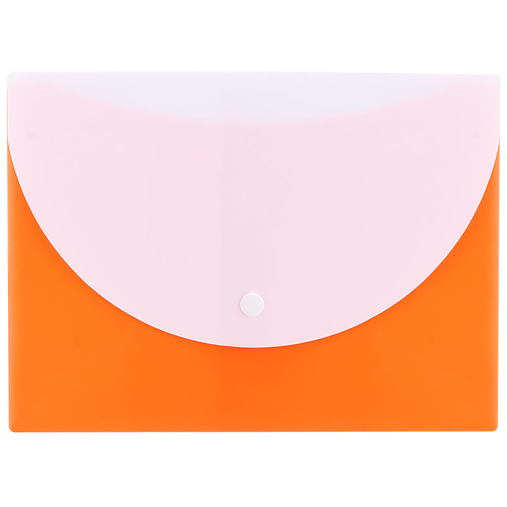 Папка-конверт на кнопке "Deli", A5, ассорти - 2