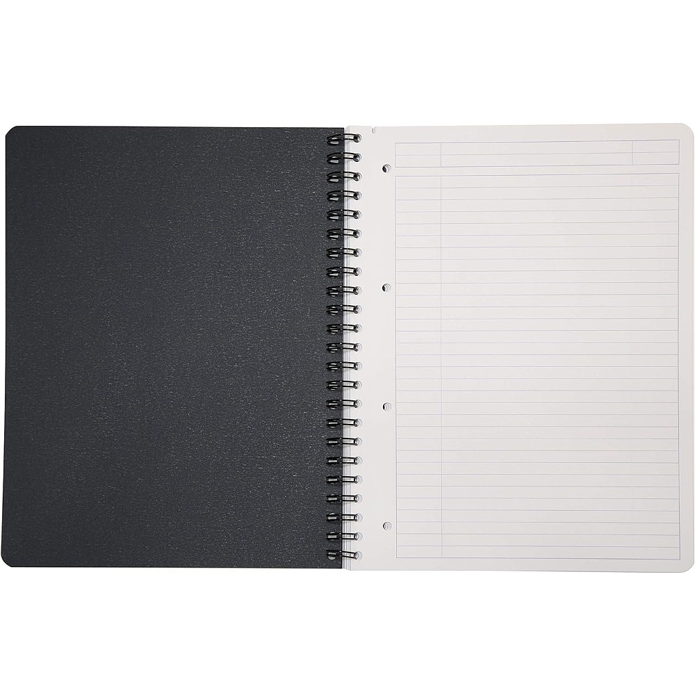 Блокнот "Exabook", A4, 80 листов, линейка, черный - 3