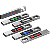 USB Flash накопитель 2.0 16 Gb ZC-010, металл, синий - 4