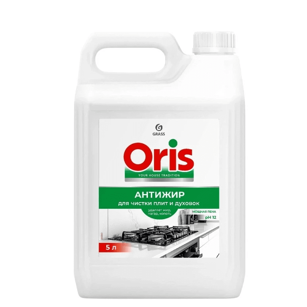 Средство чистящее для плит, духовок, грилей "Oris", 5 л